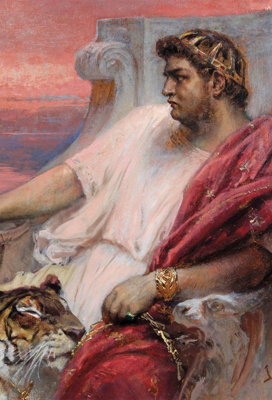 Nero watched the gladiators through an emerald (it's probably not true)