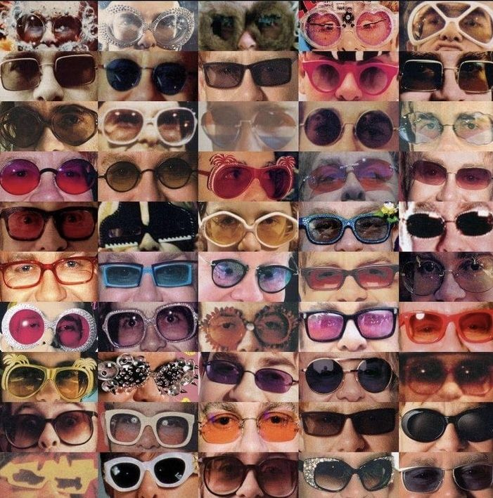 Elton John claims to own 250,000 pairs of sunglasses. He's probably never counted them all