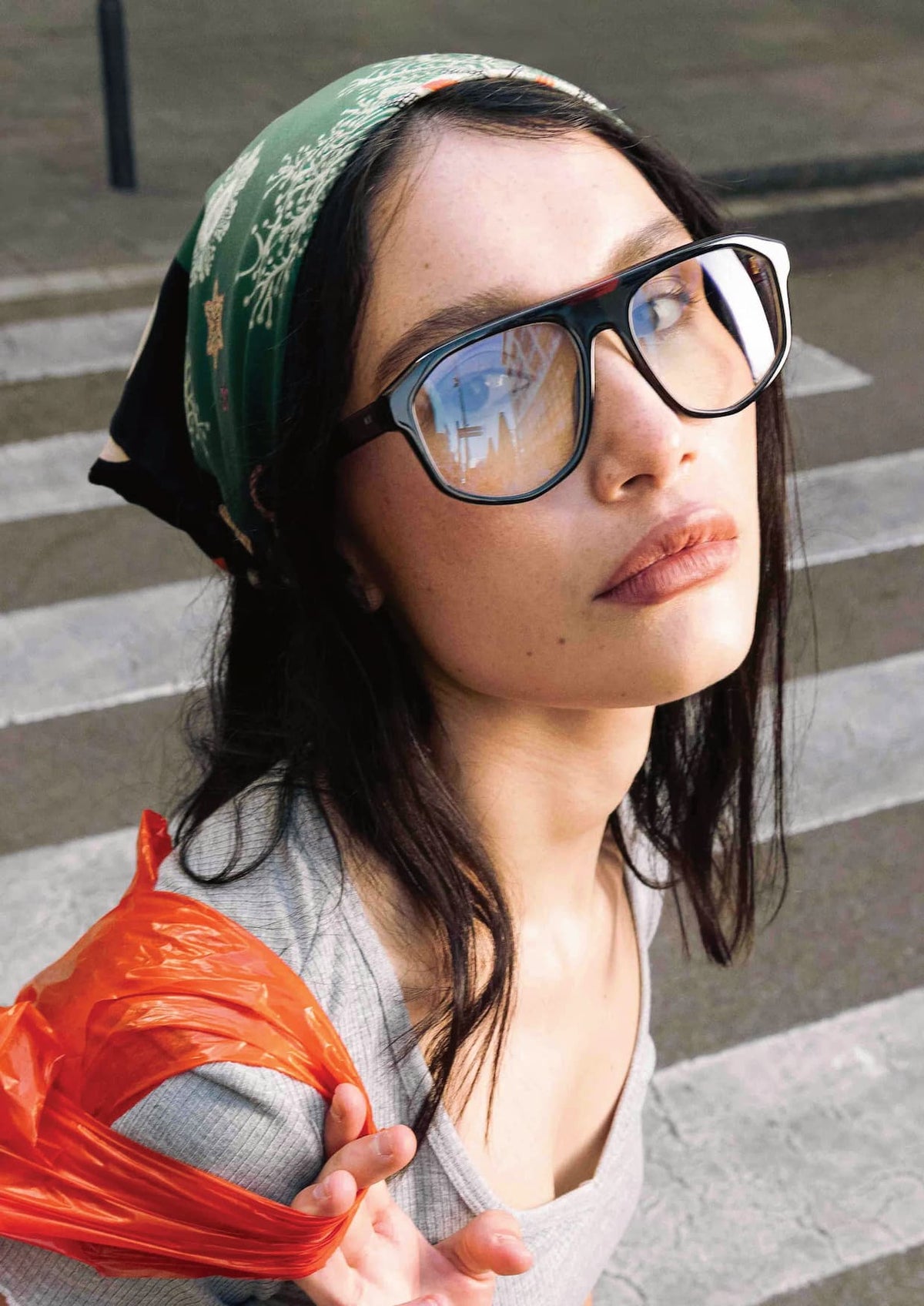 Raval Eyewear optical frames, close-up of acetate prescription glasses