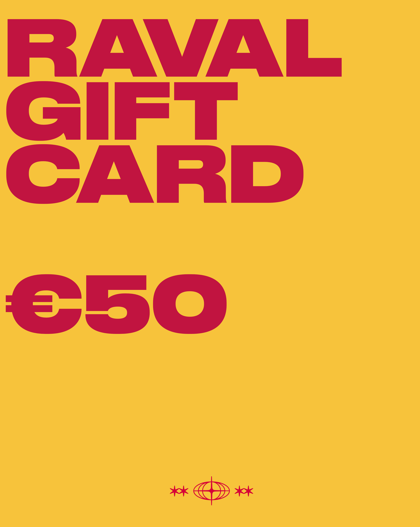 Raval Gift Card