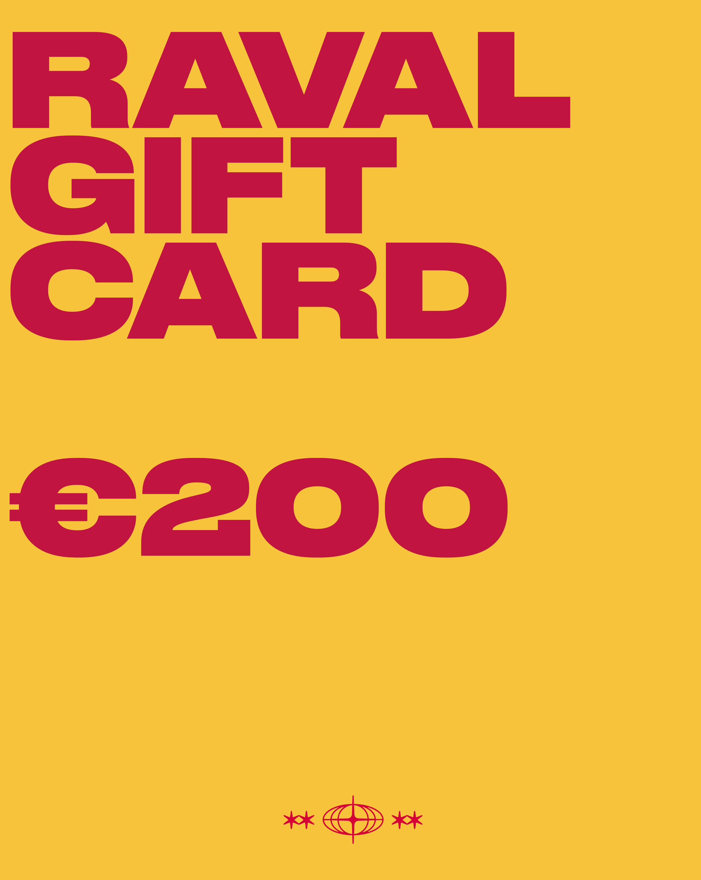 Raval Gift Card